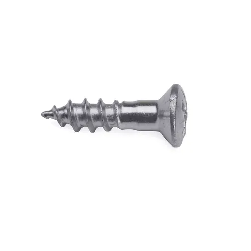 Träskruv 4x16 mm, Nickel, 8-pack