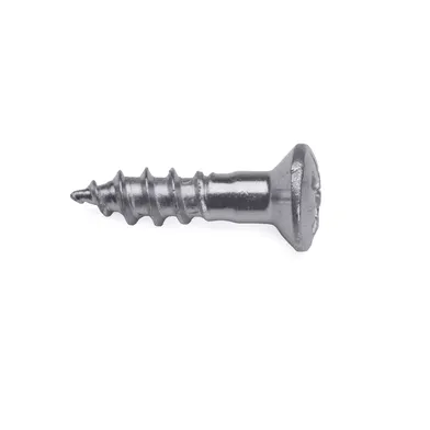 Träskruv 4x16 mm, Nickel, 8-pack