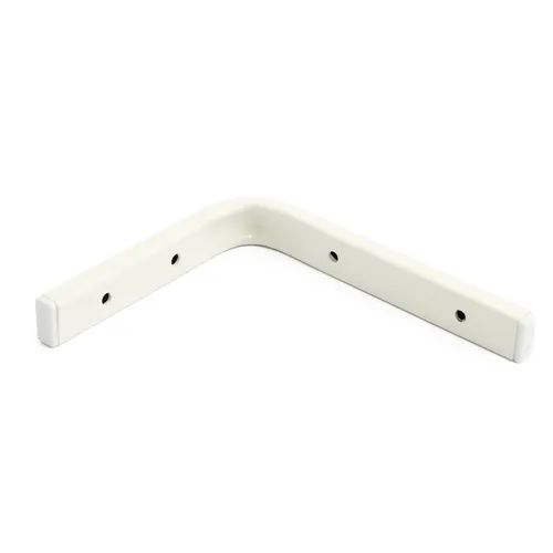 Konsol 6080 stål 125x150 mm, Vit
