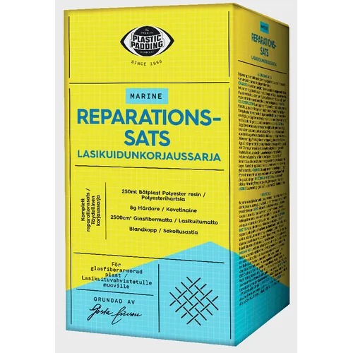 Glasfiberreparationssats för plast PP
