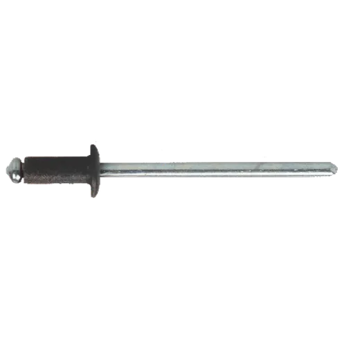 Blindnit Aluminium/Stål standard 3,2x10 mm, Svart, 1000 st/frp