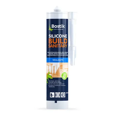 Silikon Bygg & Sanitet 300 ml, Transparent