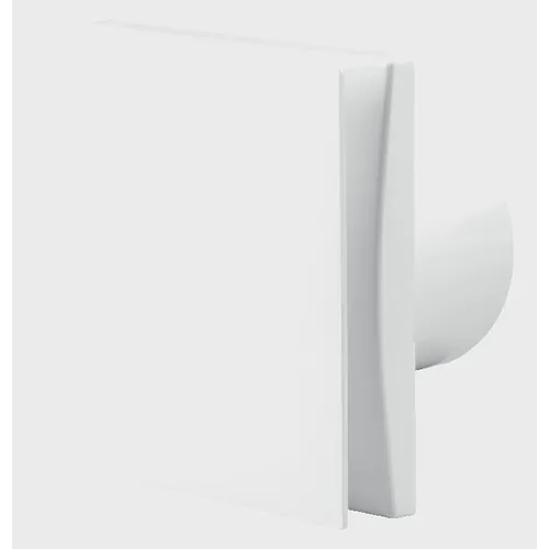 Badrumsfläkt F100 TH 160x160 mm, Ø 100 mm