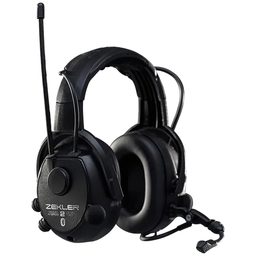 Hörselkåpa Zekler 412RDB inkl. batteri och laddare