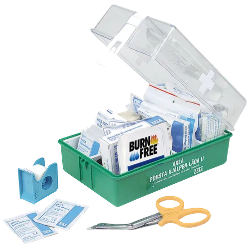 Första Hjälpen-låda II Akla 25x17x12 cm