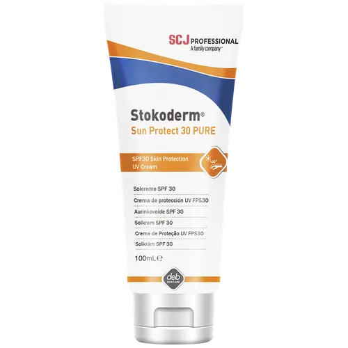 Solskyddskräm Deb Stokoderm PURE SPF 30, 100 ml