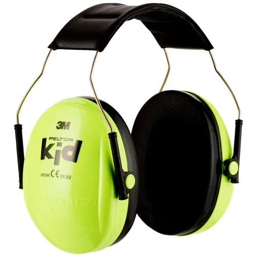 Hörselkåpa Kid Hjässbygel, Grön