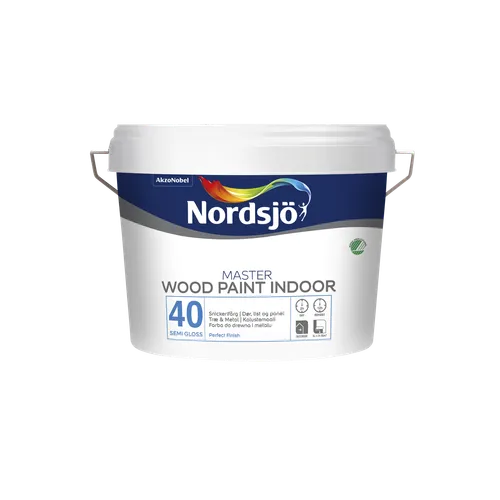 Snickerifärg Master Indoor 40 BW (Vit), 1 l