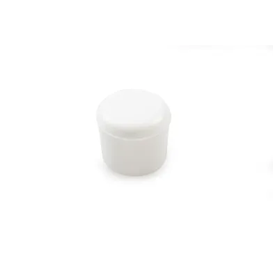 Plastfot 1625 Vit 19 mm, 4-pack