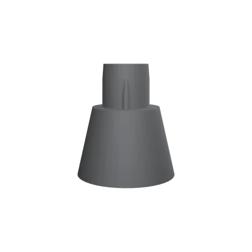 Ändkona 30 mm krage för rör med invändigt mått 22 mm