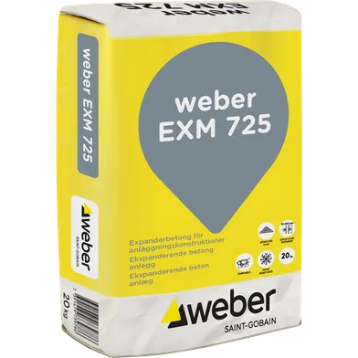Expanderbetong EXM 725 Grov 20 kg