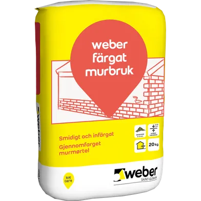 Murbruk Färgat M2,5 Grafit, 20 kg