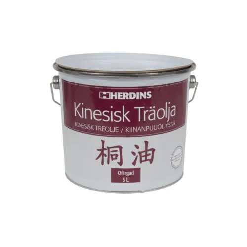 Kinesisk träolja 3 l