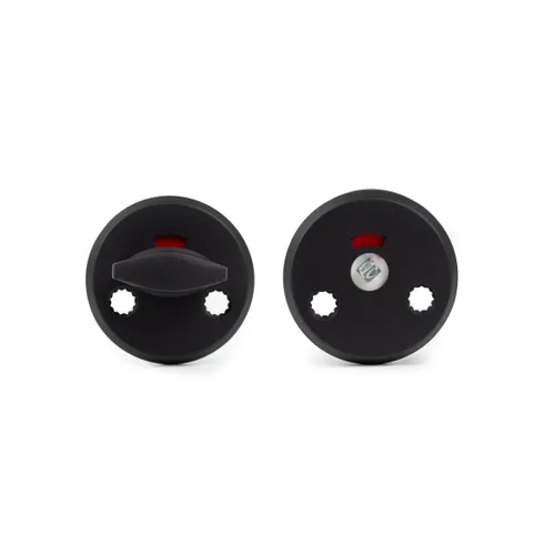 WC-beslag A262 Svart aluminium