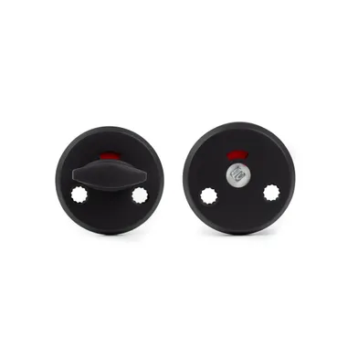 WC-beslag A262 Svart aluminium