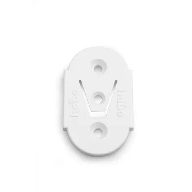 Fästbricka 1102 Vit, 2-pack