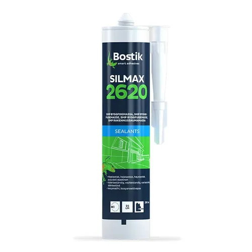 Byggfog Silmax 2620 600 ml, Off-White