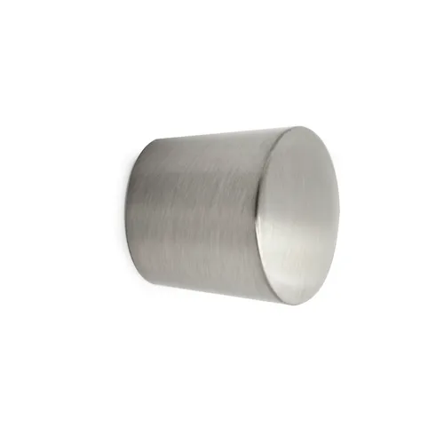 Knopp Gabriel 24 mm, Borstad nickel