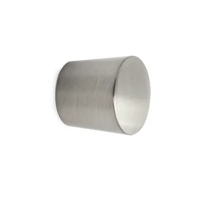 Knopp Gabriel 24 mm, Borstad nickel