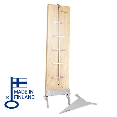 Flamstekningsplanka m. jordankare