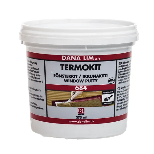 Termokitt Ljusgrå, 375 ml burk