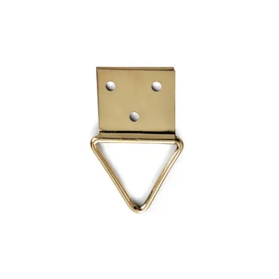 Tavelögla 13 mm, Mässing, 10-pack