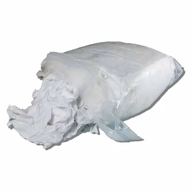 Tygtrasor bomull vit 1 kg