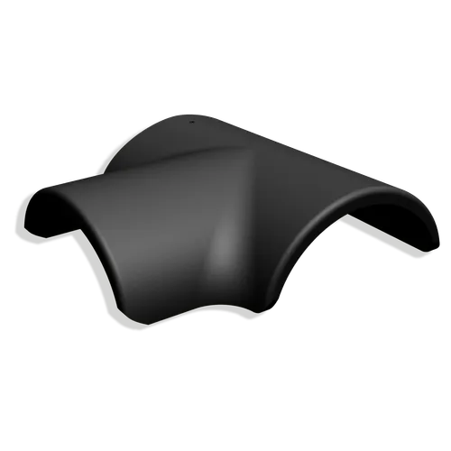 T-nock Rak Början Benderit Svart