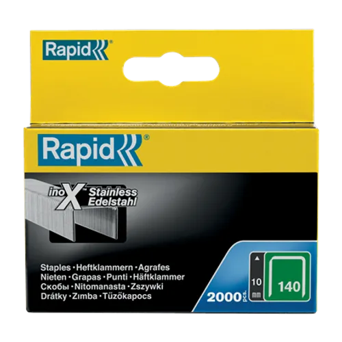 Häftklammer Nr 140 10 mm, 2000 st/frp, RF