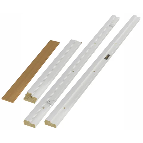 Karmset 93 mm, Vit kvistfri m. tätningslist M10x21