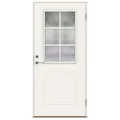 Ytterdörr Clever-line P400, Vit