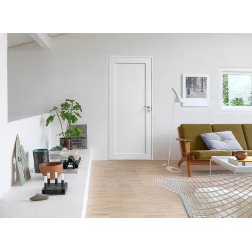 Innerdörr Unique 01L, Vit M8x21