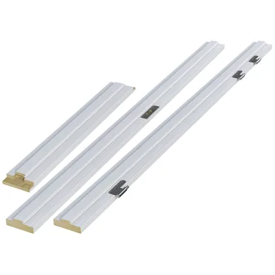 Massivdörrskarm 118 mm EI 30/Rw 35 dB, Vit 8x21, Vänster