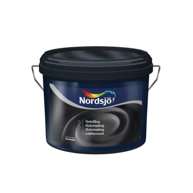 Golvfärg Original Inomhus Halvblank BW (Vit), 2,5 l