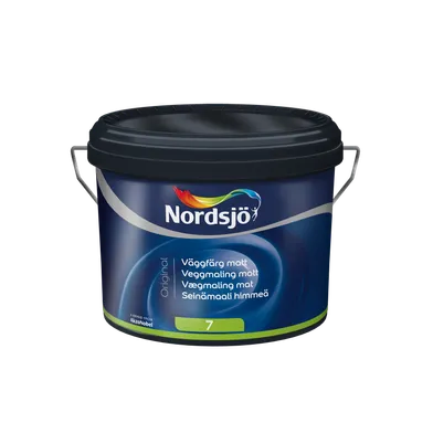 Väggfärg Original Matt 7 BW (Vit), 2,5 l