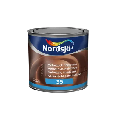 Möbellack Halvblank, 0,5 l