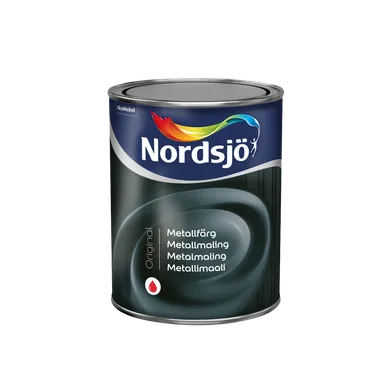Metallfärg Original Svart, 1 l