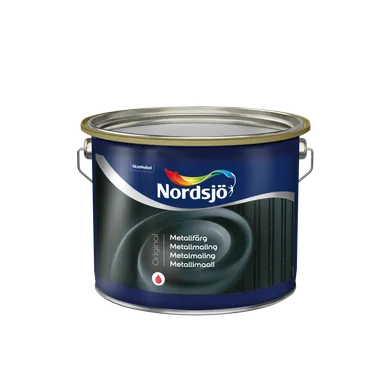 Metallfärg Original Svart, 2,5 l