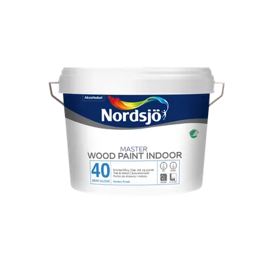 Snickerifärg Master Indoor 40 BW (Vit), 2,5 l