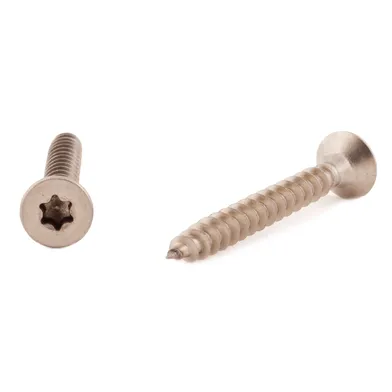 Träskruv Right TFT A4 5,0x80/48 mm, 100 st/frp