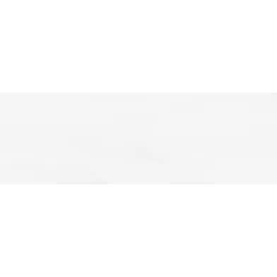 Kakel Rib Vit Matt 10x30 cm