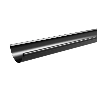 Hängränna 100 mm, Svart - 3000 mm