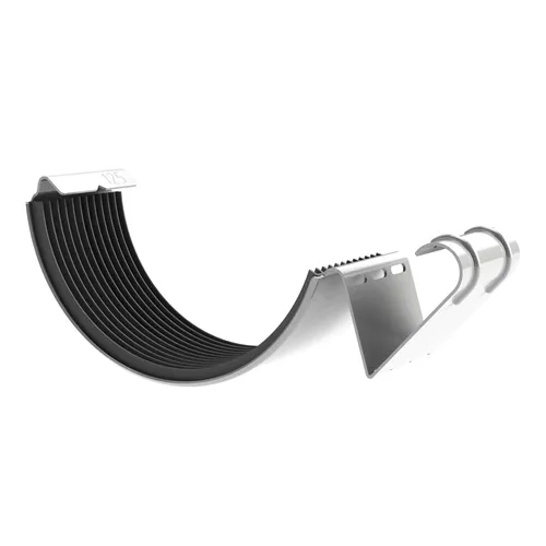 Rännskarv 125 mm, Silvermetallic