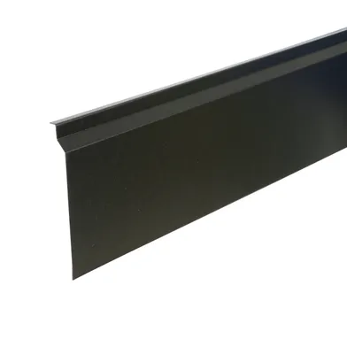 Tröskelplåt 75 mm 1500 mm, Svart