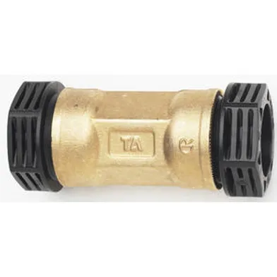 Plaströrskoppling rak tryckmutter 32 mm, metall