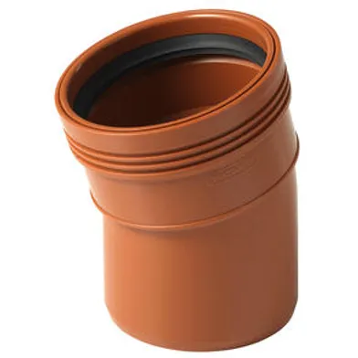 Böj markavlopp 160 mm 15°