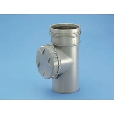 Rensrör med lock wafix 110 mm