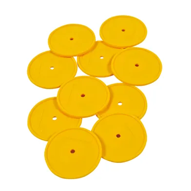 Plastbricka Ø 60 mm hål 5,0 mm