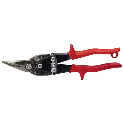 Plåtsax Wiss 250 mm M1R Vänster röd