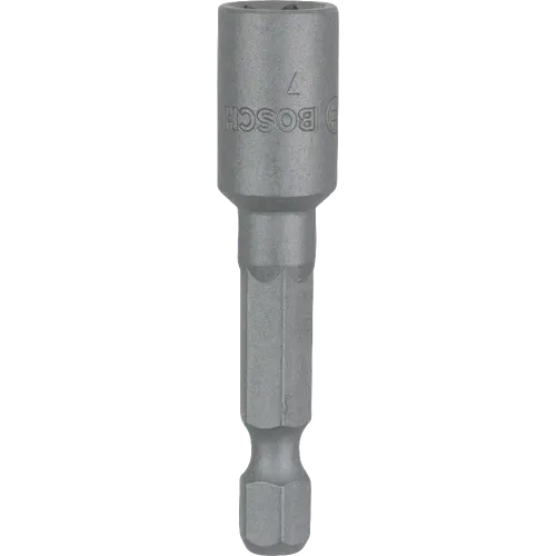 Sexkantshylsa m. magnet 7 mm